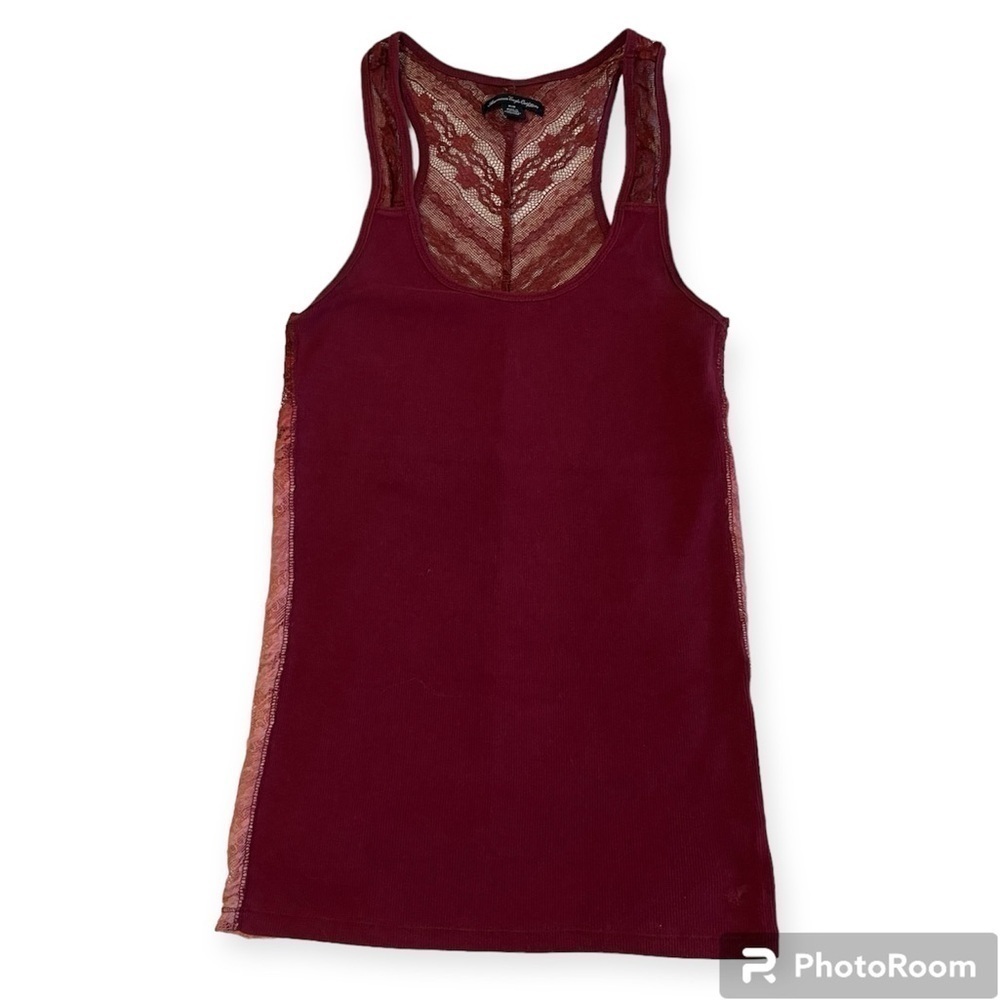 American Eagle Outfitters lace ombré tank size medium